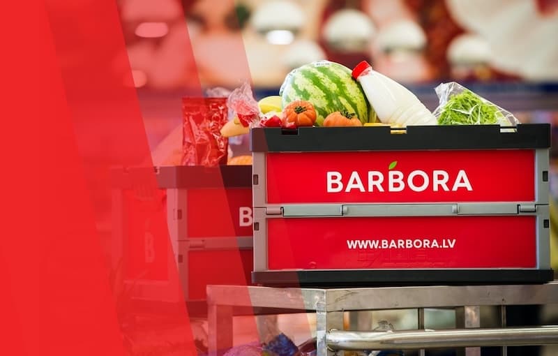 Barbora - pārtikas interneta veikala ofisa telpas