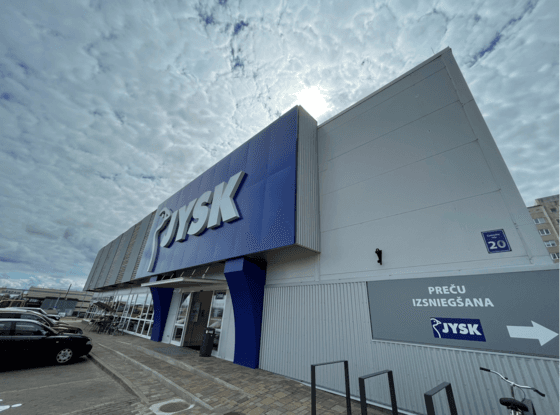 JYSK Veikala ēkas pārbūve
